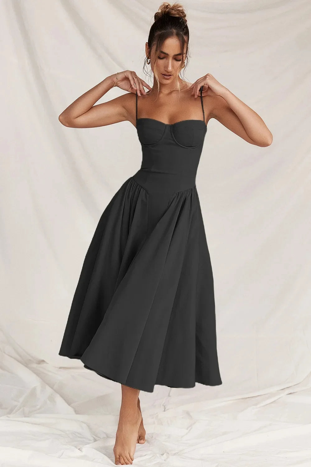 Women's Midi Dresses — CHARMONE